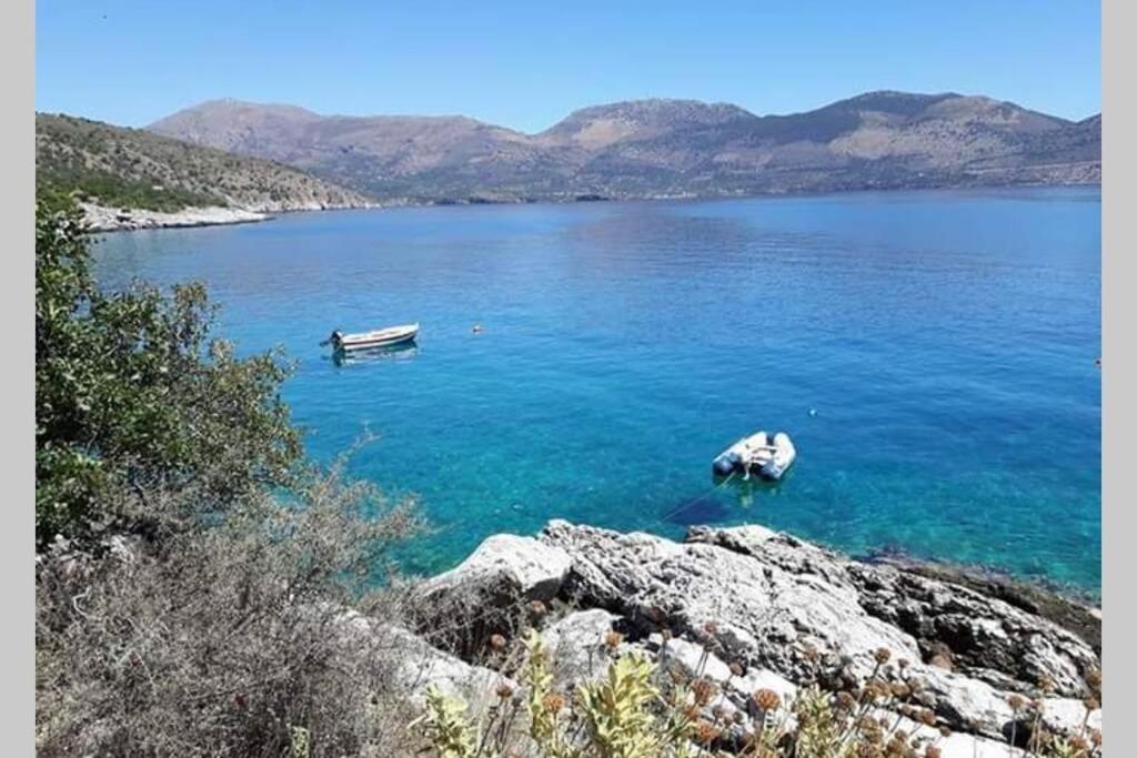 Villa Lagkadaki Sea View Argilia Екстер'єр фото