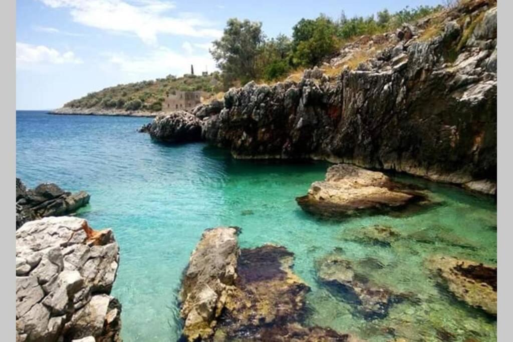 Villa Lagkadaki Sea View Argilia Екстер'єр фото